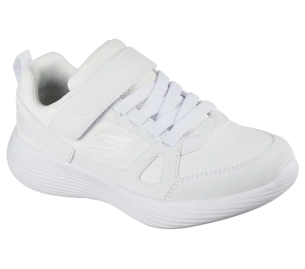 SKECHERS GO RUN 400 V2 WHITE VELCRO SHOES